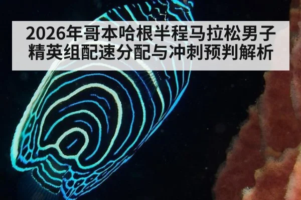 2026年哥本哈根半程马拉松男子精英组配速分配与冲刺预判解析